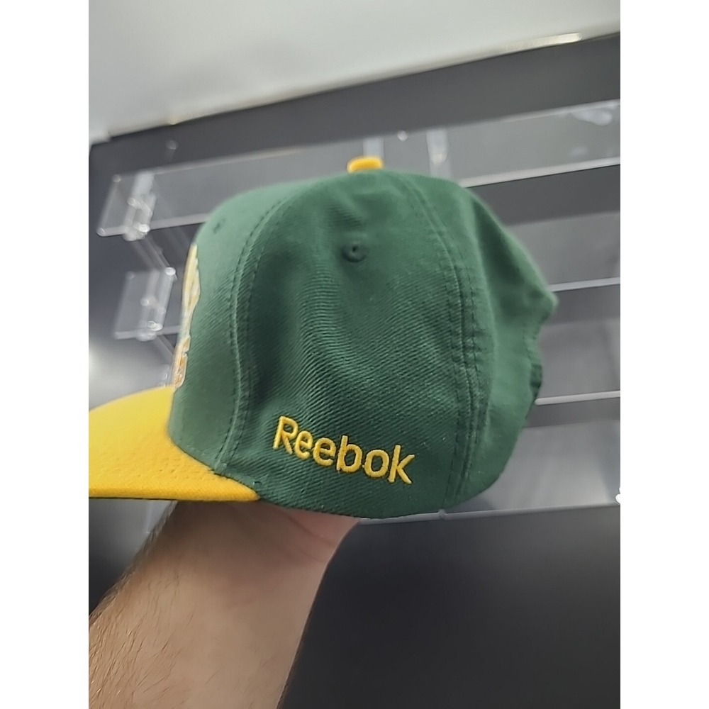 GREEN BAY PACKERS REEBOK 90S SNAPBACK HAT CAP VINTAGE Nfl One Size Fits All Rare - Picture 3 of 10